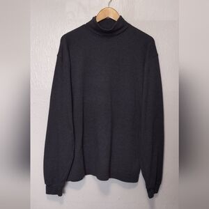 Dark Gray Old Navy Classic Men's Turtleneck Size Medium